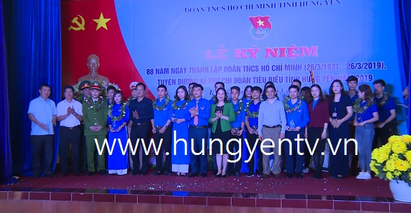 Tuyên dương 20 bí thư chi đoàn tiêu biểu tỉnh Hưng Yên năm 2019