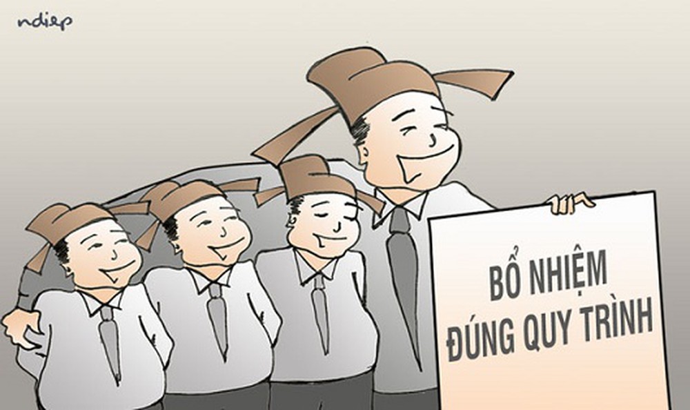 Lại là bổ nhiệm đúng qui trình