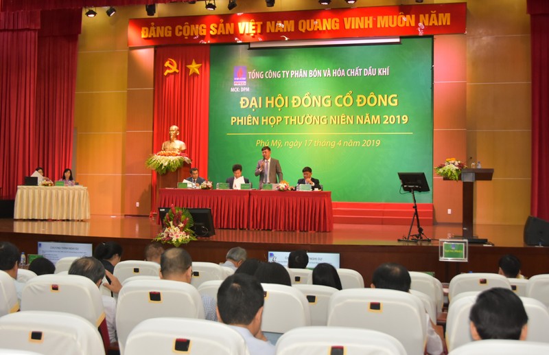 Đại hội đồng cổ đông PVFCCo 2019 Doanh thu 8 645 tỷ đồng, cổ tức 10