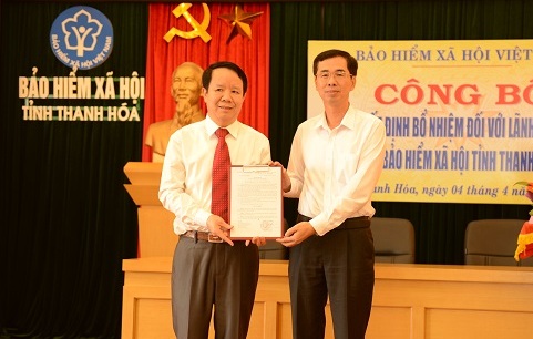 BHXH tỉnh Thanh Hóa có tân giám đốc