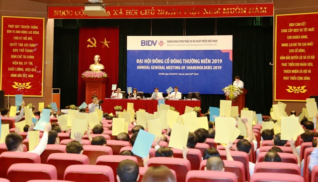 BIDV tổ chức Đại hội đồng cổ đông thường niên năm 2019
