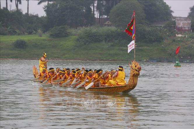 Lễ hội bơi chải truyền thống trên sông Lô