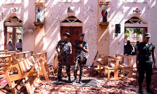 Nổ ở Sri Lanka Hai nghi can chính bị bắt giữ