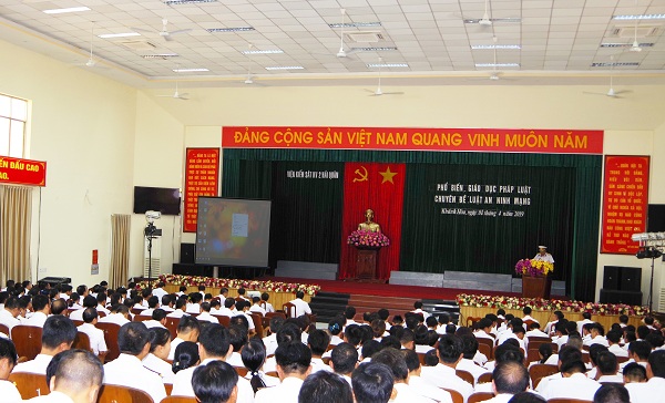 500 đại biểu tham gia học tập phổ biến giáo dục pháp luật năm 2019