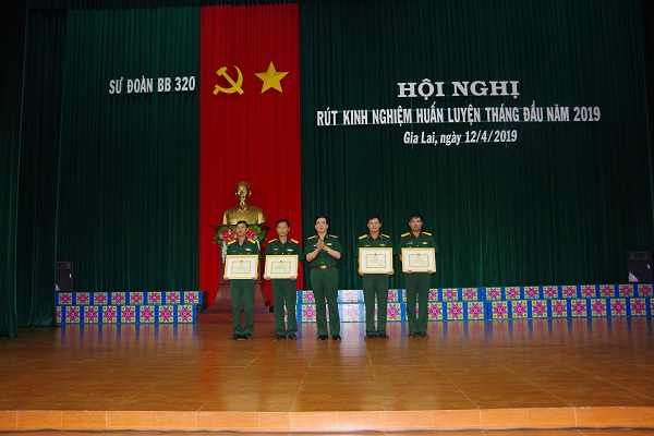 Sư đoàn 320 hoàn thành tốt các nhiệm vụ trong tháng đầu huấn luyện
