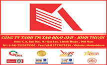 Công ty TNHH Thương mại XNK Khai Anh - Bình Thuận