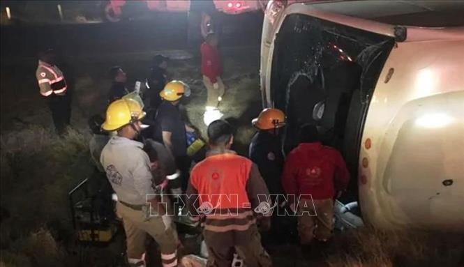 Mexico Tai nạn xe khách thảm khốc, gần 40 người thương vong
