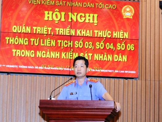 Ngành Kiểm sát triển khai thực hiện các thông tư liên tịch trong lĩnh vực tư pháp