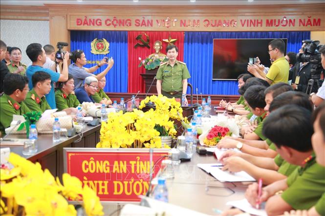 Công an tỉnh Bình Dương thông tin về vụ án ba người cùng gia đình bị sát hại