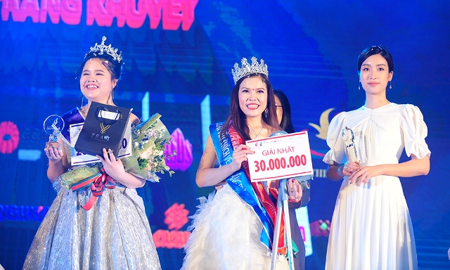 Bế Thị Băng giành ngôi vị cao nhất “Vẻ đẹp vầng trăng khuyết” 2019