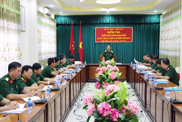 Kiểm tra hưởng ứng Tháng hành động về An toàn - Vệ sinh lao động năm 2019