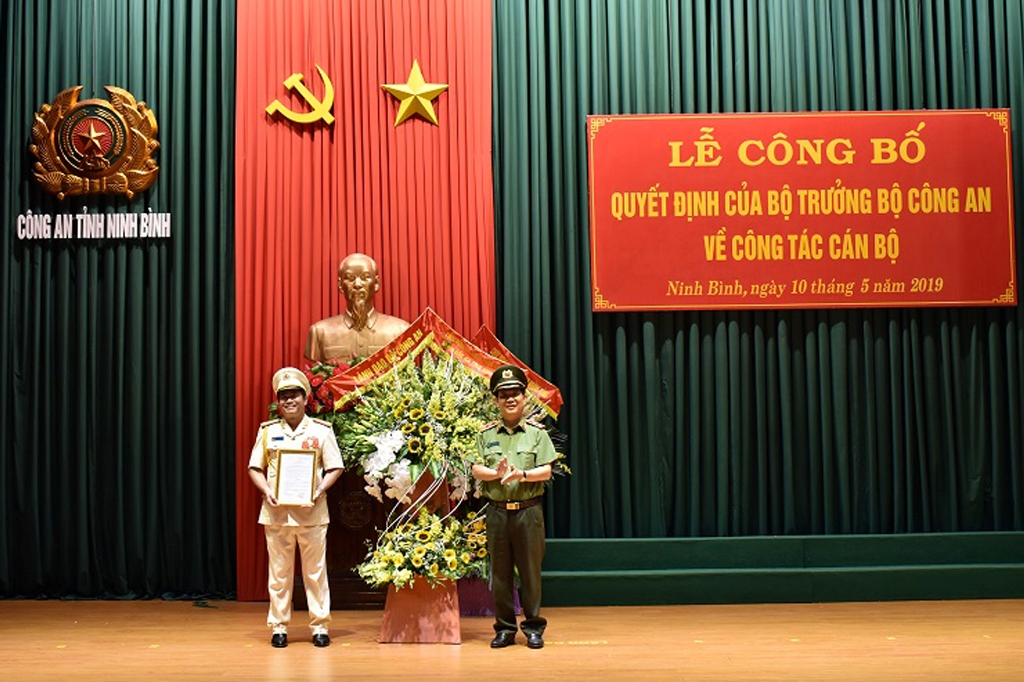 Công an tỉnh Ninh Bình có Giám đốc mới