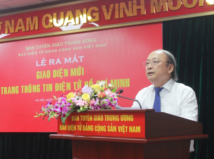 Trang Thông tin điện tử Hồ Chí Minh là kênh thông tin chuẩn mực, tin cậy của Đảng