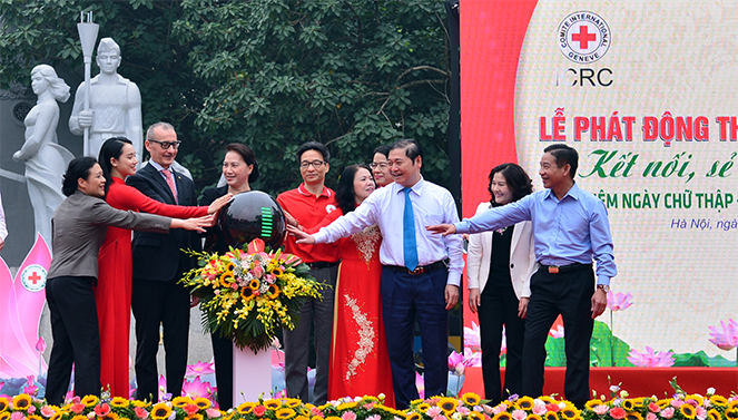 Phát động Tháng Nhân đạo 2019