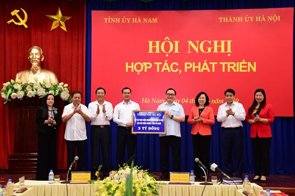 Hà Nội và Hà Nam tăng cường hợp tác, phát triển