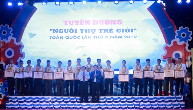 Tuyên dương 34 “Người thợ trẻ giỏi” toàn quốc năm 2019