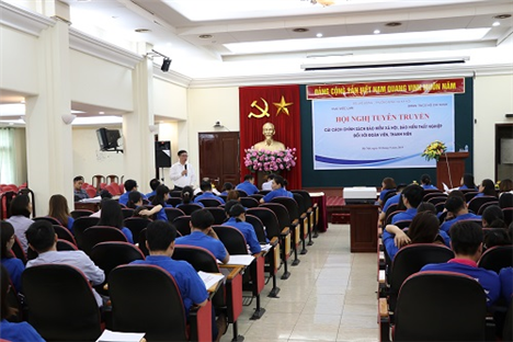 Tuyên truyền cải cách chính sách bảo hiểm xã hội, bảo hiểm thất nghiệp đối với đoàn viên thanh niên
