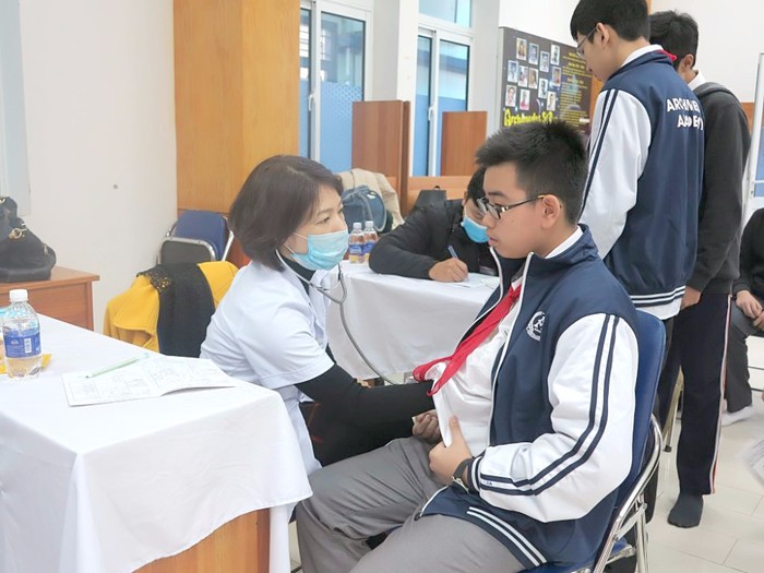 Hải Phòng Gần 100 học sinh sinh viên tham gia BHYT