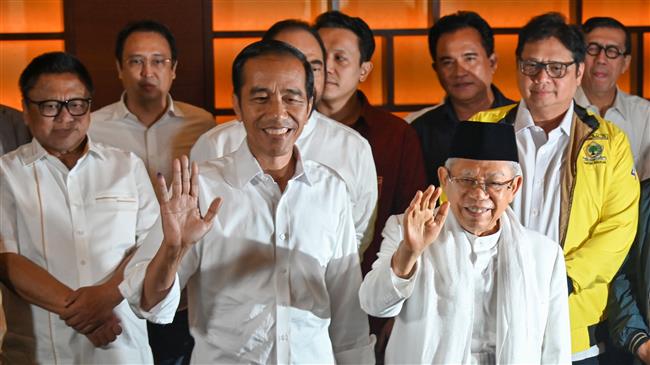 Bầu cử Indonesia Tổng thống Joko Widodo tuyên bố chiến thắng
