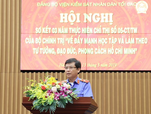 Ngành Kiểm sát quyết tâm thực hiện tốt lời dạy của Bác Hồ
