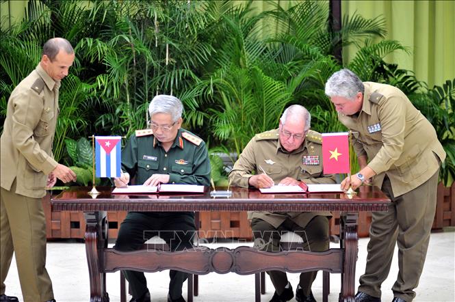Thúc đẩy hợp tác quốc phòng Việt Nam - Cu ba