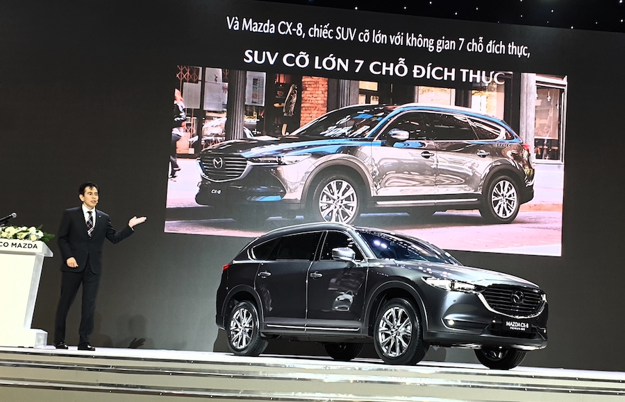 Thaco chính thức giới thiệu xe Mazda CX-8