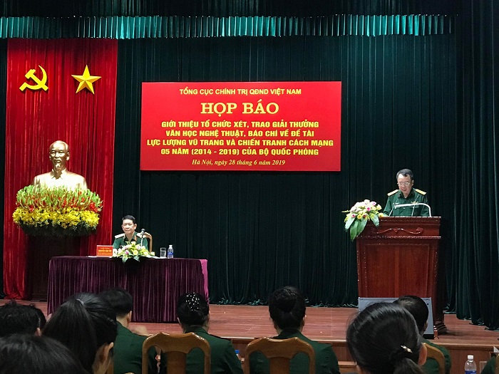Phát động Giải thưởng Văn học nghệ thuật, báo chí Bộ Quốc phòng