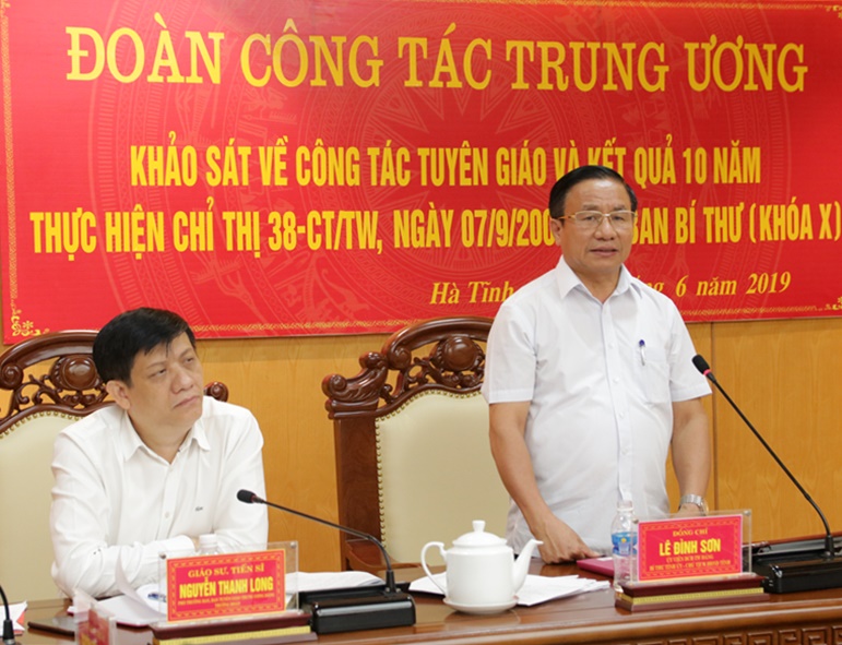 Hà Tĩnh Nhiều kinh nghiệm triển khai thực hiện các nghị quyết, chỉ thị của Đảng