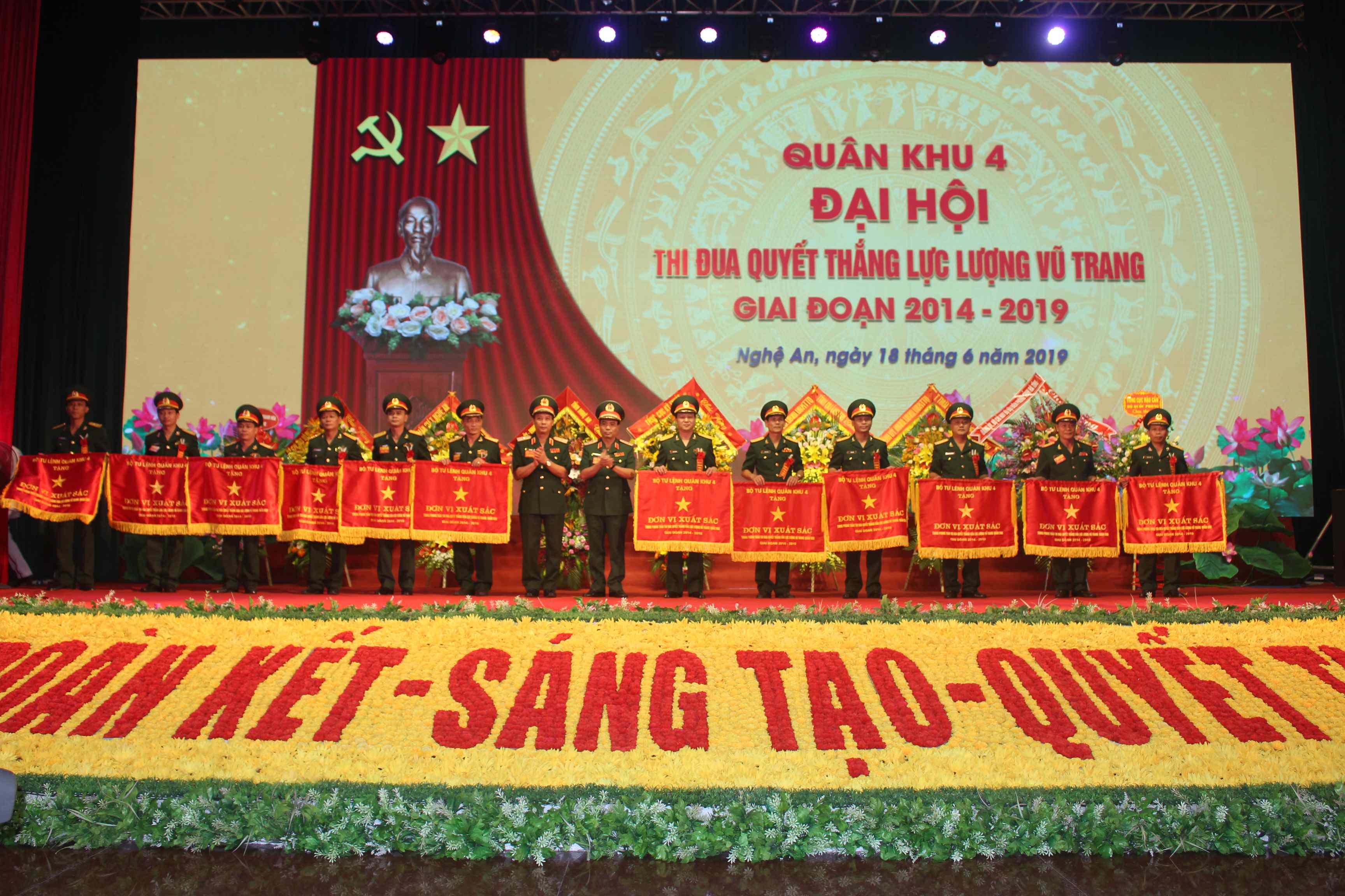 Quân khu 4 Tiếp tục thực hiện tốt phong trào Thi đua quyết thắng