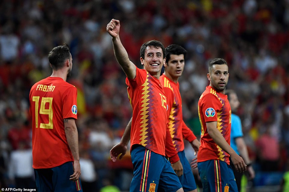 Tây Ban Nha toàn thắng tại vòng loại Euro 2020