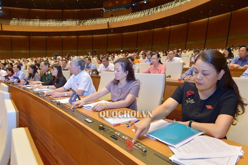 Quốc hội thông qua Nghị quyết phê chuẩn quyết toán ngân sách nhà nước năm 2017 ​