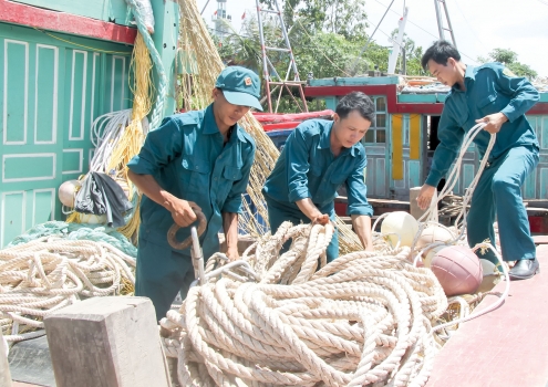 Phát huy tốt vai trò của lực lượng dân quân tự vệ biển