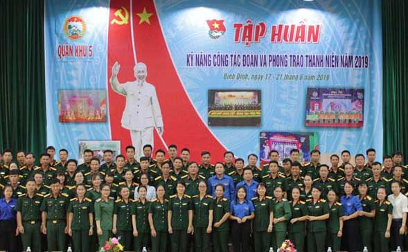 Nâng cao chất lượng đội ngũ cán bộ Đoàn ở các đơn vị trong Quân đội