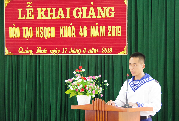 Khai giảng lớp đào tạo Hạ sĩ quan Chỉ huy khoá 46 Vùng 1 Hải quân