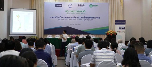 Mức độ công khai ngân sách nhà nước của 63 tỉnh thành phố năm 2018 đã cải thiện hơn