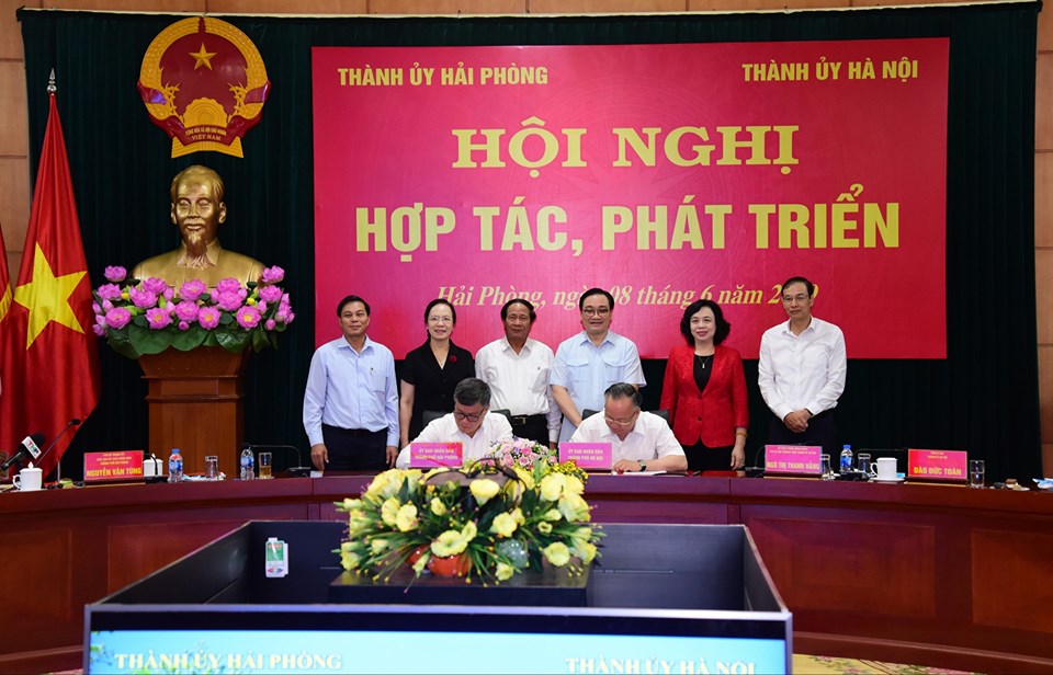 Tăng cường hợp tác, phát triển Hà Nội – Hải Phòng