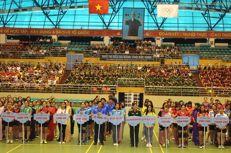Gần 300 vận động viên tham gia Liên hoan thể dục - thể thao phụ nữ toàn quốc
