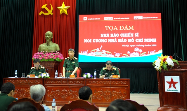 Nhà báo chiến sĩ noi gương nhà báo Hồ Chí Minh