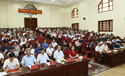 Ninh Bình Quán triệt nội dung Hội nghị Trung ương 10 khóa XII