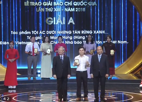 Vinh danh 106 tác phẩm xuất sắc đoạt giải Báo chí quốc gia 2018