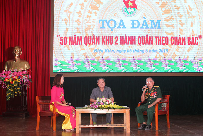 “50 năm Quân khu 2 hành quân theo chân Bác”
