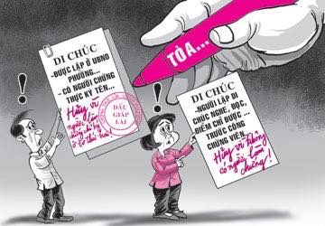 Đất chưa có “sổ đỏ” có được lập di chúc cho hưởng thừa kế hay không