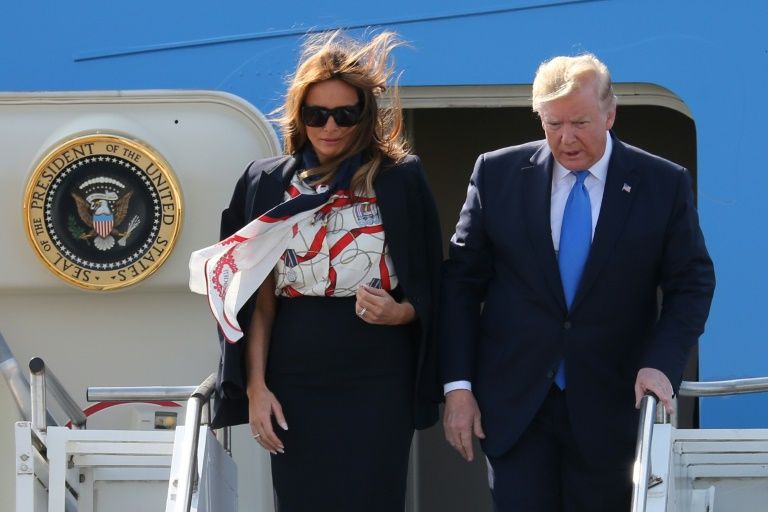 Tổng thống Mỹ Donald Trump bắt đầu chuyến thăm nhà nước tới Anh