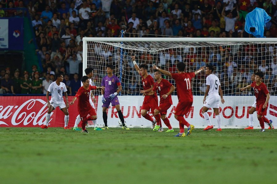 Kết thúc giao hữu quốc tế U23 Việt Nam - U23 Myanmar 2 - 0