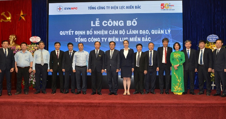 Lễ công bố Quyết định bổ nhiệm cán bộ lãnh đạo, quản lý Tổng công ty Điện lực miền Bắc