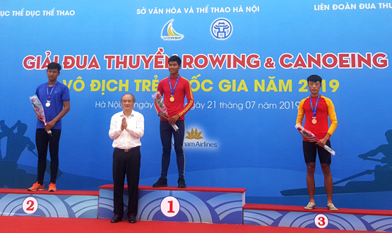 348 VĐV tranh tài tại Giải Đua thuyền rowing và canoeing Trẻ vô địch quốc gia