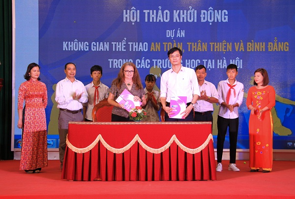 Tạo không gian thể thao an toàn, thân thiện và bình đẳng trong các trường học tại Hà Nội