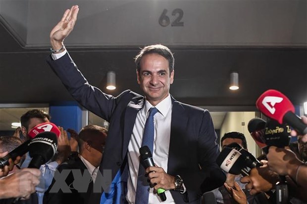 Hy Lạp Thủ tướng đắc cử Kyriakos Mitsotakis cam kết thay đổi