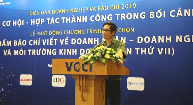 Phát động chương trình bình chọn báo chí viết về doanh nhân – doanh nghiệp và môi trường kinh doanh lần thứ VII