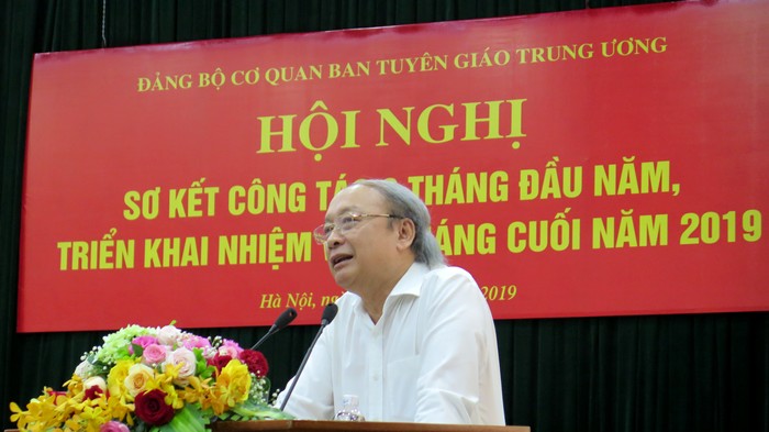 Ban Tuyên giáo Trung ương giảm 03 vụ, đơn vị, 20 đầu mối cấp phòng